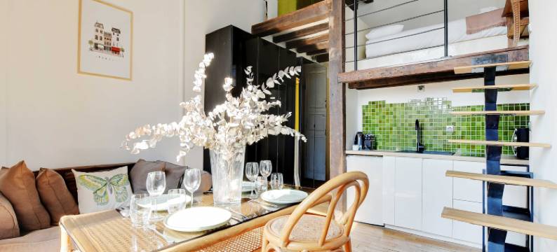 Modern flat - 1BD/4P - Arts et Métiers图片