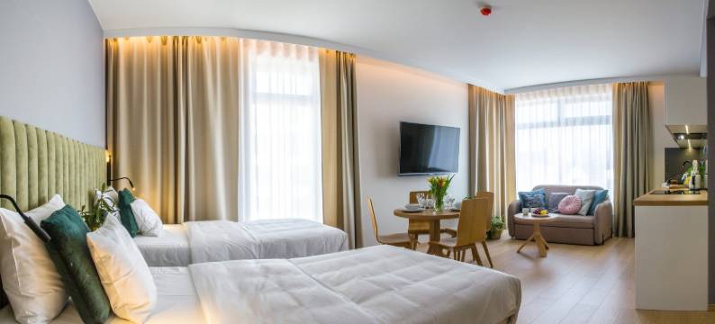 威尔迪公寓酒店(Verde Apartments Centrum Klimatyzacja)图片