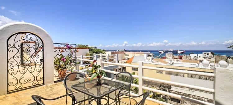 华丽的顶楼别墅，带露台和海景！(Gorgeous Penthouse Villa w/ Deck & Ocean Views!)图片