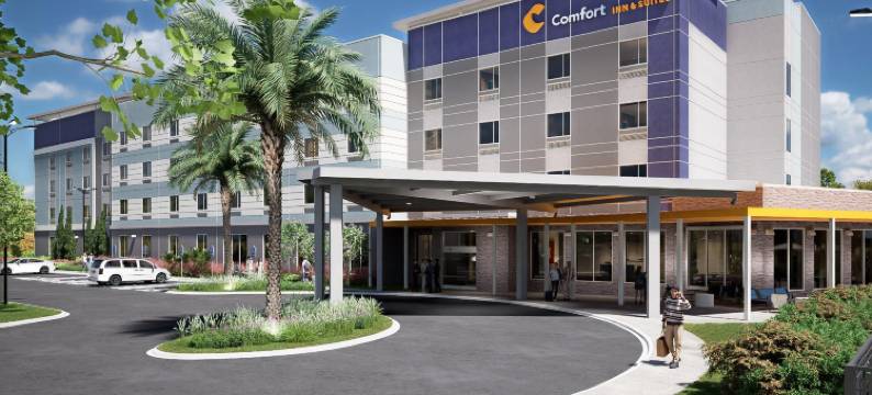 舒适酒店及套房，奥兰多桑福德机场(Comfort Inn & Suites Orlando Sanford Airport)图片