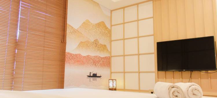 日式舒适风格的工作室在Bintaro Embarcadero Apartment(Japanese Cozy Style Studio at Bintaro Embarcadero Apartment)图片