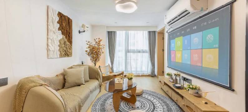 栖牛轻奢投影民宿(泊里中心店)图片