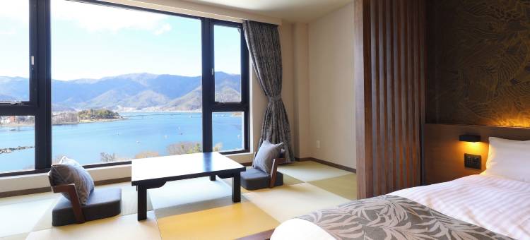 富士河口湖温泉拉库玉旅馆(Rakuyu)图片