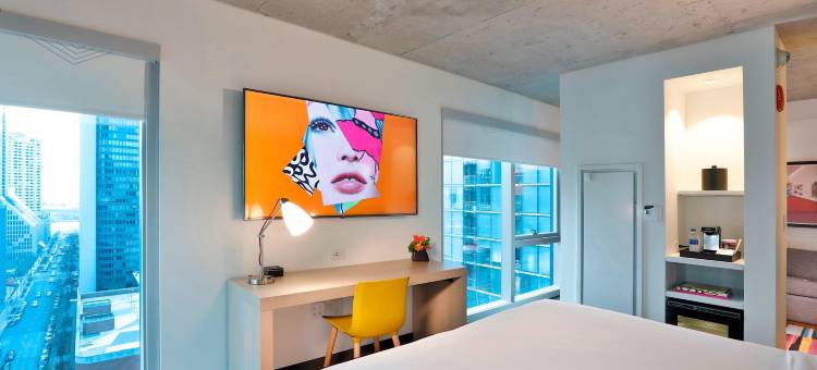 芝加哥华丽一英里雅乐轩酒店(Aloft Chicago Mag Mile)图片