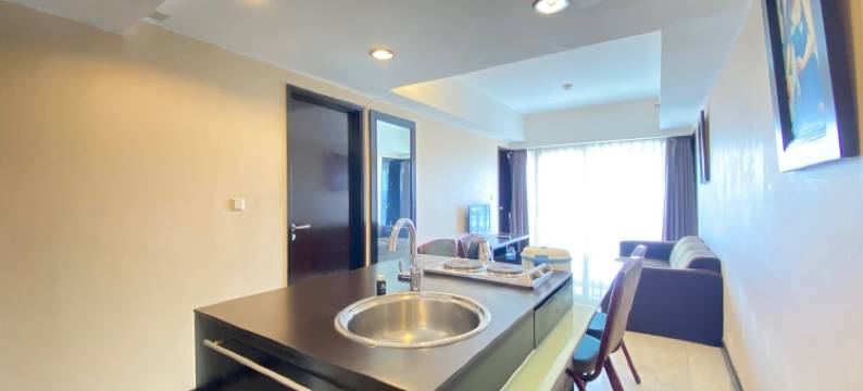布拉加城市步行公寓的华丽经典2居室(Gorgeous & Classic 2Br at Braga City Walk Apartment)图片