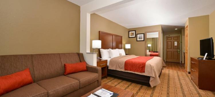 锡达拉皮兹北科林斯路舒适套房酒店(Comfort Inn & Suites Cedar Rapids North - Collins Road)图片