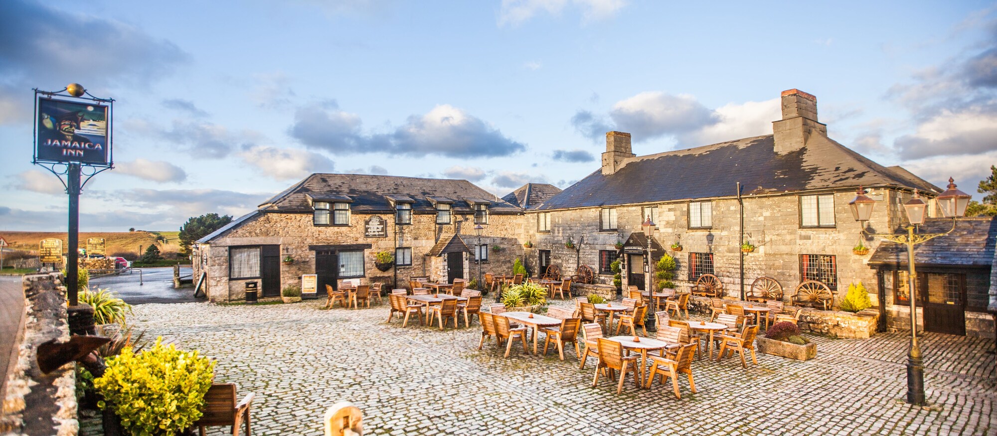 The Jamaica Inn, Bodmin, Cornwall Over view