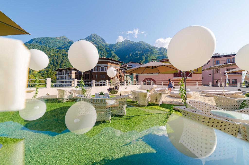 Rixos Krasnaya Polyana SochiOver view