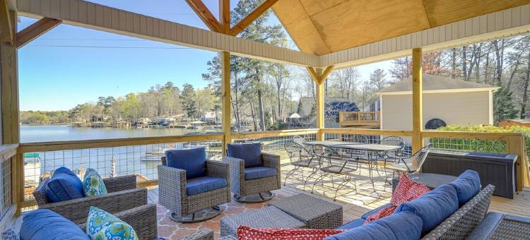 乔治亚度假租赁在杰克逊湖，带码头(Georgia Vacation Rental on Jackson Lake w/ Dock)图片