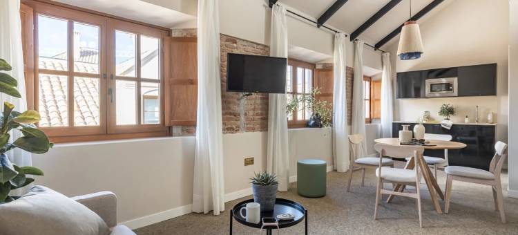 马拉加罗马剧院Líbere公寓(Apartamentos Líbere Málaga Teatro Romano)图片