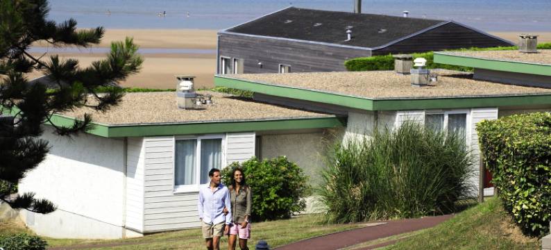 滨海科勒维尔 - 奥马哈海滩贝兰布拉俱乐部法义公寓式酒店(Belambra Clubs Colleville-Sur-Mer - Omaha Beach)图片