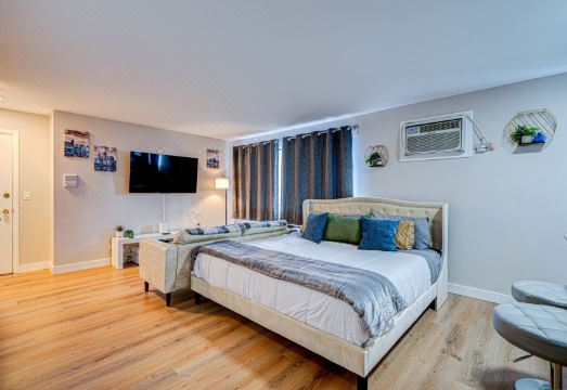 Full Kitchen and Cozy Living Area - Stunning Getaway Hotel Overview