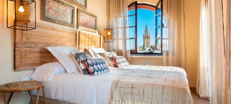 Spectacular 3BD duplex in heart of Seville. San Isidoro Terrace图片