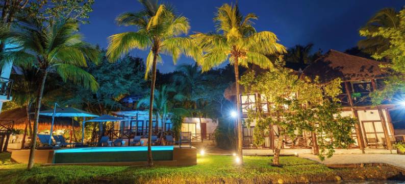 阿祖莱亚巴卡拉酒店和水疗中心 - 泻湖前(Hotel Azulea Bacalar - Lagoon Front)图片