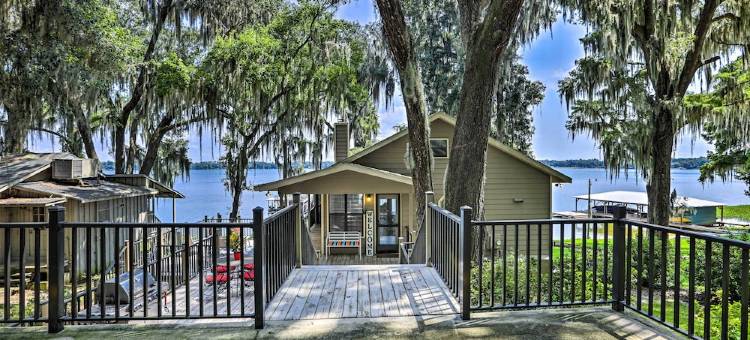 在Cherry Lake的'All Decked Out'住宅，有码头！('All Decked Out' Home on Cherry Lake w/ Dock!)图片