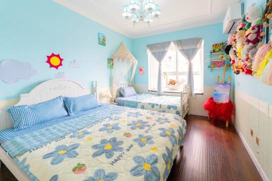 毛贝儿大两室三床近景区高档生活区出行便捷公寓(黄河大街北段分店)