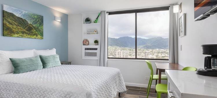 威基基高层已翻新公寓(Remodeled High Floor Waikiki Studio)图片