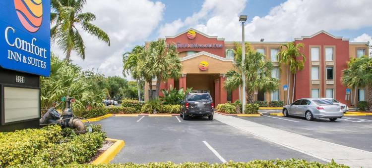 劳德代尔堡西收费高速公路舒适套房酒店(Comfort Inn & Suites Fort Lauderdale West Turnpike)图片