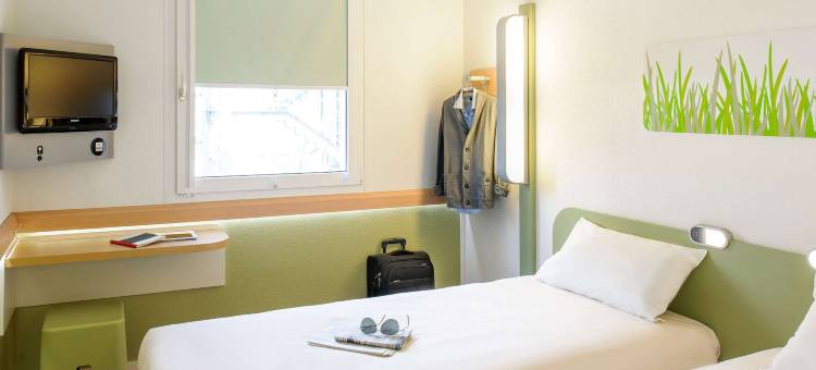 斯特拉斯堡南宜必思快捷 Illkirch 盖斯波尔塞姆酒店(Ibis Budget Strasbourg Sud Illkirch Geispolsheim)图片