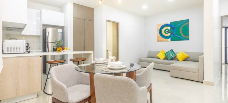 Luxury 1BR with balcony, Direct Access to 5th Ave图片