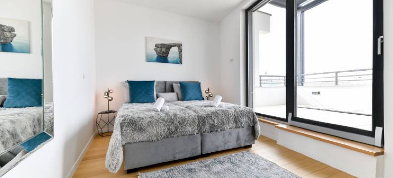 班林豪华顶层公寓带按摩浴缸(Luxury Penthouse Berin with Rooftop Terrace and Jacuzzi)图片