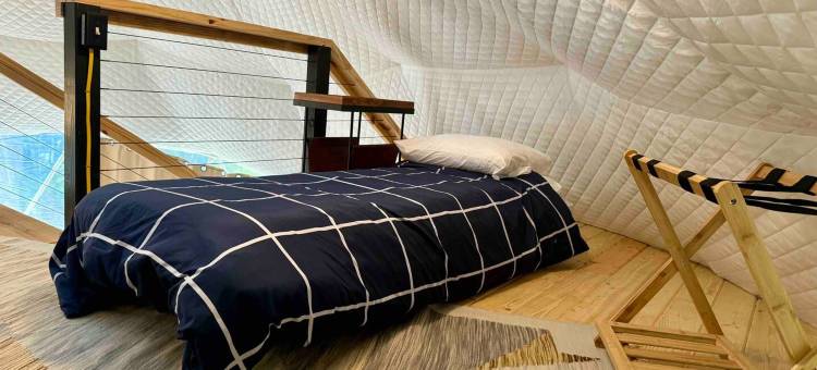 月光山谷圆顶小屋临近漂流(Moonshine Hollow Dome by Rafting)图片