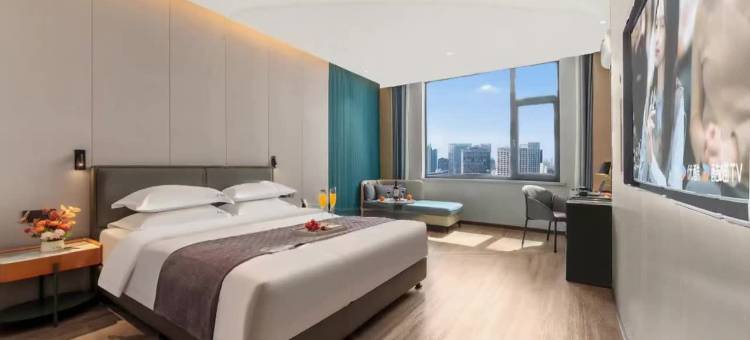 宜庭·净雅Quiet|华悦时尚设计师酒店(太原康宁街万马仕商贸城店)图片