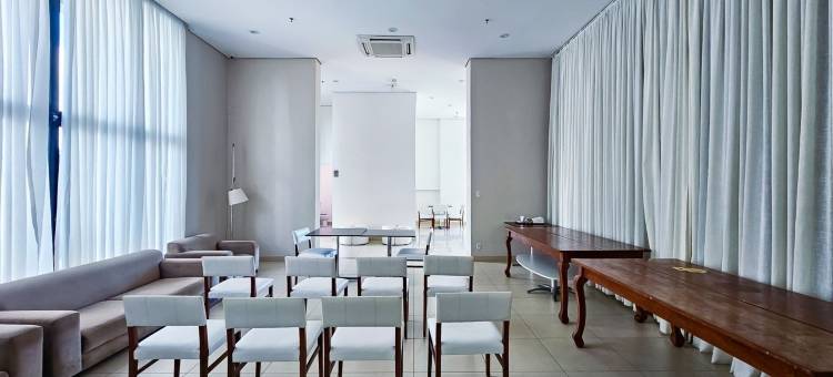 带泳池、按摩浴缸和健身房的高级公寓(Apartamento Premium c Piscina Jacuzzi e Academia)图片