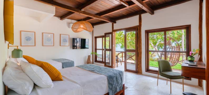 阿祖莱亚巴卡拉酒店和水疗中心 - 泻湖前(Hotel Azulea Bacalar - Lagoon Front)图片