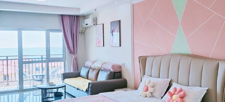 海上钓鱼台温馨家庭式高层海景公寓(新东路分店)图片