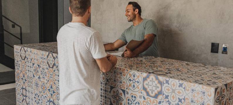 卡莱塔旅舍屋顶泳池酒店(Caleta Hostel)图片