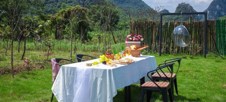 找稻田・喜看稻菽|自在方外・270°环山观景度假美宿(芦笛景区店)图片