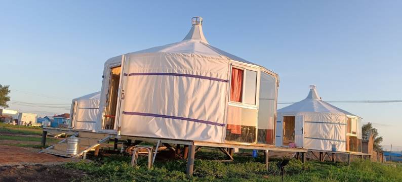 呼伦贝尔陈巴尔虎旗哈达图九队巴音布鲁克农牧营地图片