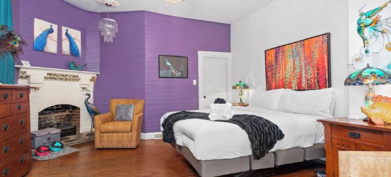 CLOSE TO DOWNTOWN- The Peacock Retreat- Dogs Stay Free图片