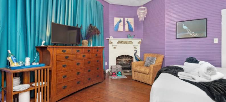 CLOSE TO DOWNTOWN- The Peacock Retreat- Dogs Stay Free图片