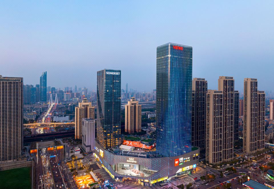 武汉盛捷未来中心服务公寓外景图