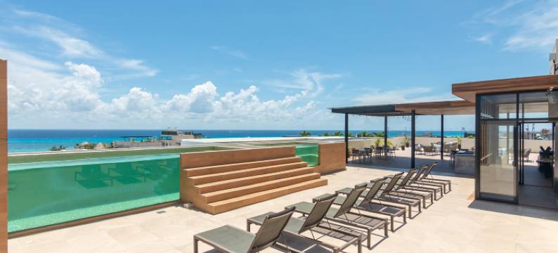 Luxury 1BR with balcony, Direct Access to 5th Ave图片