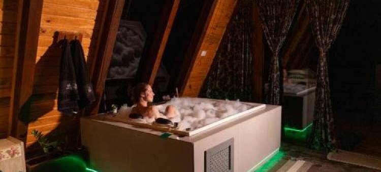 Cabana Com Hidromassagem e Vista, a 12km de Treze Tílias图片