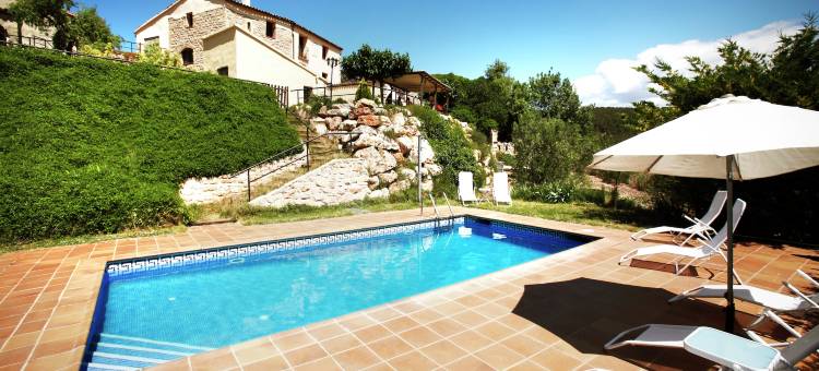 Mansion in La Llacuna with Pool & Mountain Views图片