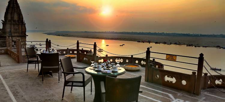 菠罗奈斯-布里吉拉玛宫殿-恒河畔(BrijRama Palace, Varanasi - by the Ganges)图片