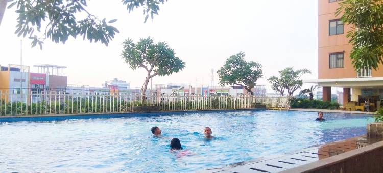 舒适简约的两卧室在拉古恩贝卡西镇广场公寓(Homey and Simply 2Br at Lagoon Bekasi Town Square Apartment)图片
