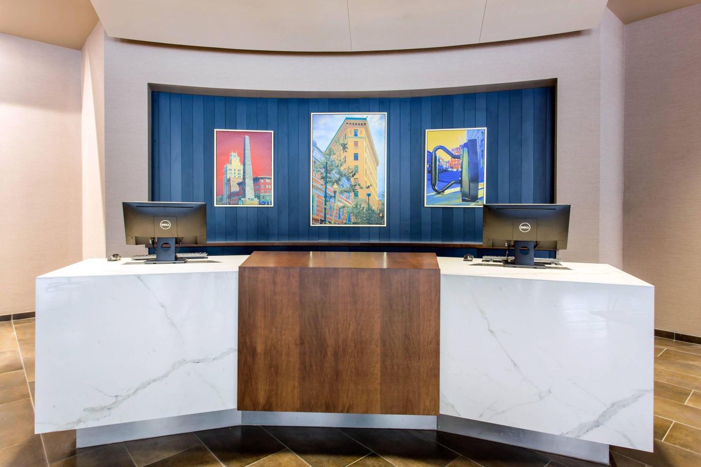 Cambria Hotel Downtown AshevilleOver view