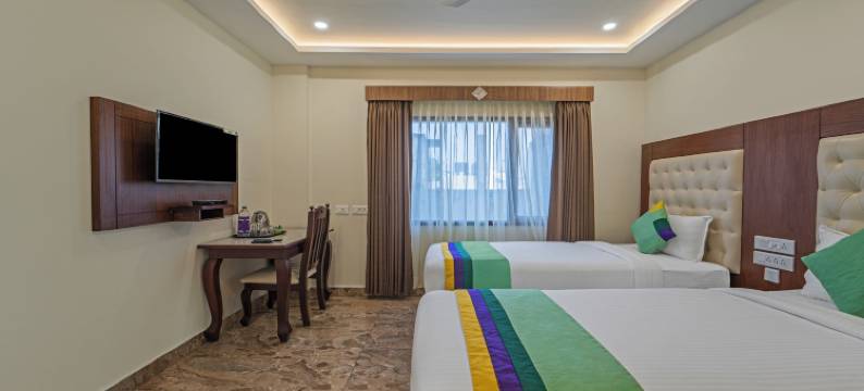 Treebo 阿拉维公寓，距离长廊海滩800米(Treebo Aaravi Residency, 800 Mtrs from Promenade Beach)图片