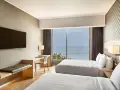 海洋豪華房，豪華客房，2張雙人床，海濱