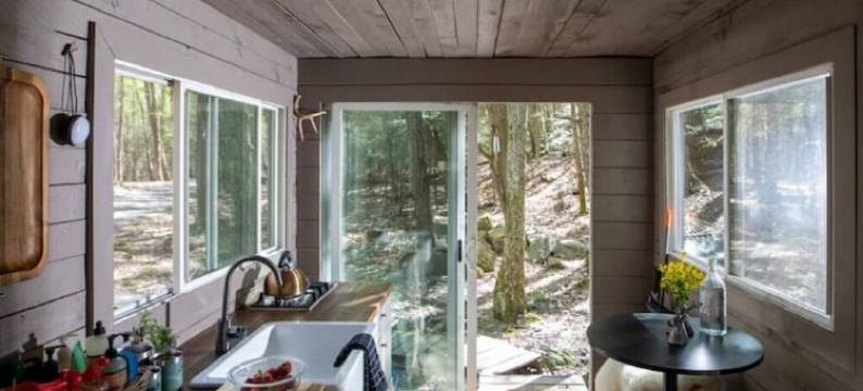 Container Cabin in the Catskills图片