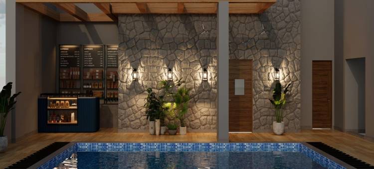 华美达安可酒店弗林达文鲁克玛尼维哈尔(Ramada Encore by Wyndham Vrindavan Rukmani Vihar)图片