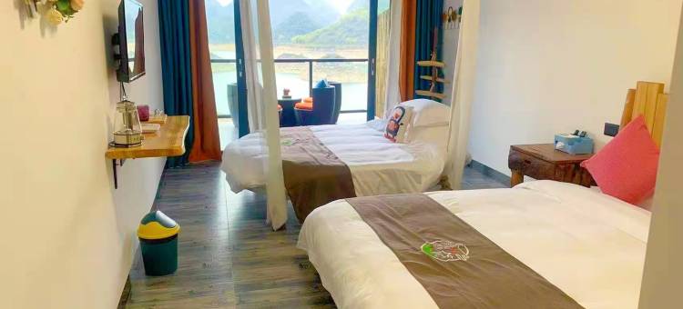 桃花湖的超美民宿图片