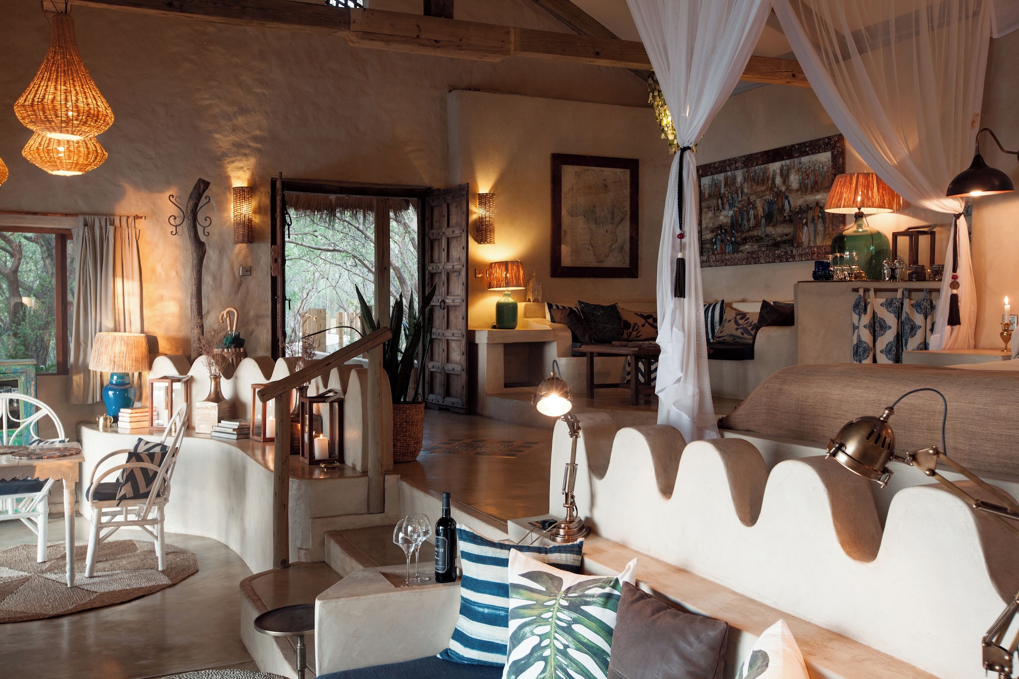 Tongabezi Lodge Over view