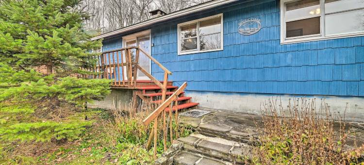舒适的卡茨基尔山逃亡，距离Plattekill Mtn 3英里(Cozy Catskills Escape, 3 Mi to Plattekill Mtn)图片