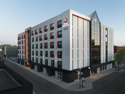 魁北克城中心贝斯特韦斯特优质酒店